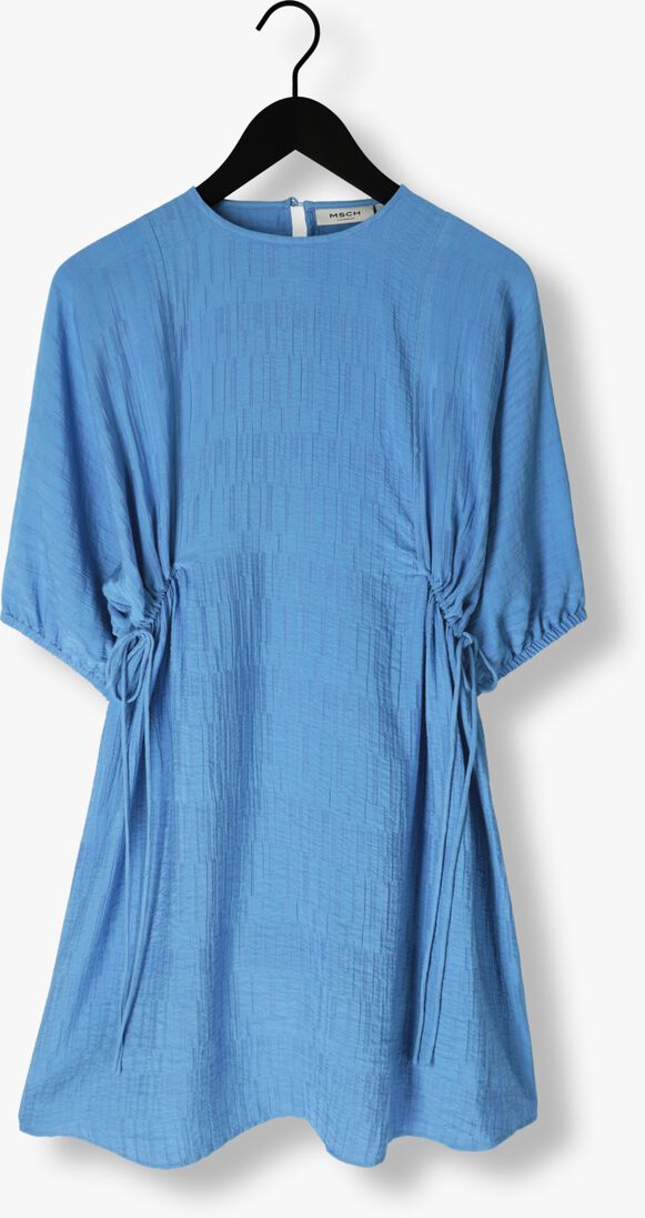 MSCH COPENHAGEN blauwe msch copenhagen mini jurk mschamalia 3/4 dress