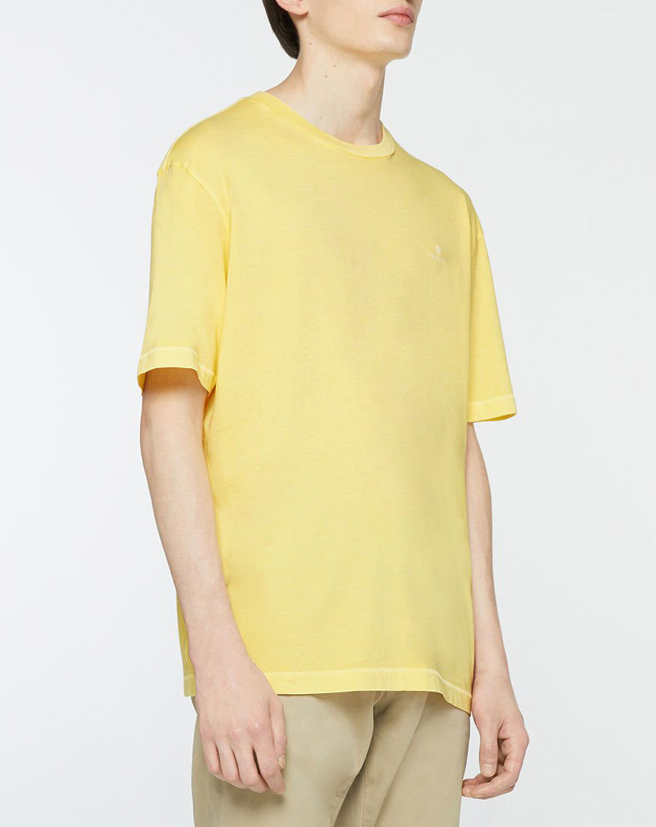 Gant T-Shirt Light Wash Pastel jaune