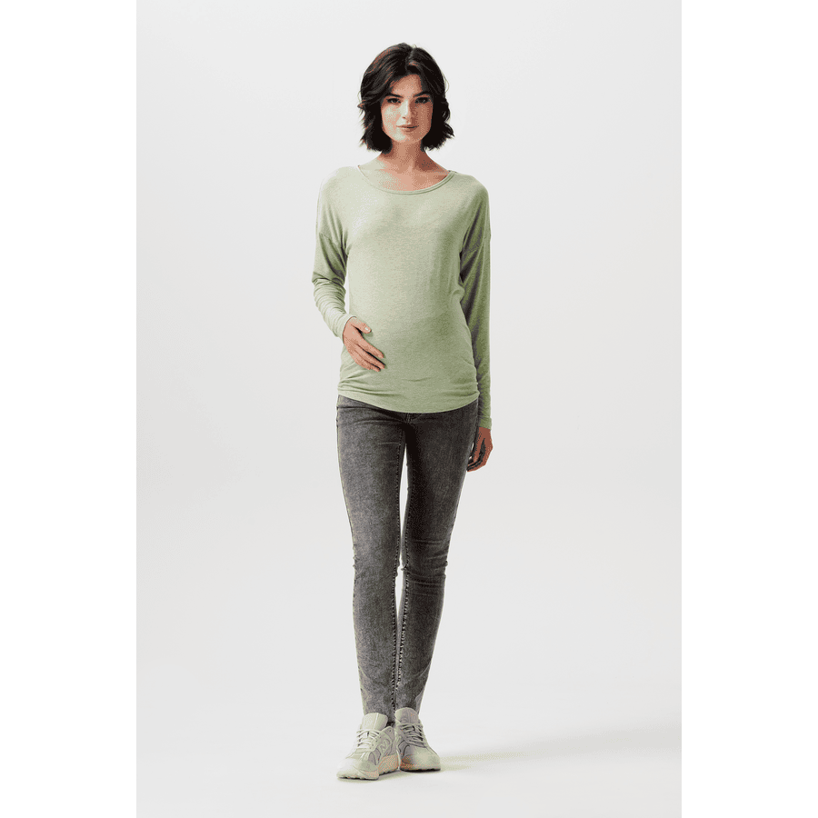 SUPERMOM Skinny Umstandsjeans Austin Grey Denim
