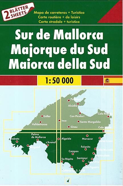 FREYTAG - MALLORCA NORD SUD + IT VELO 1 50 000 E FREYTAG