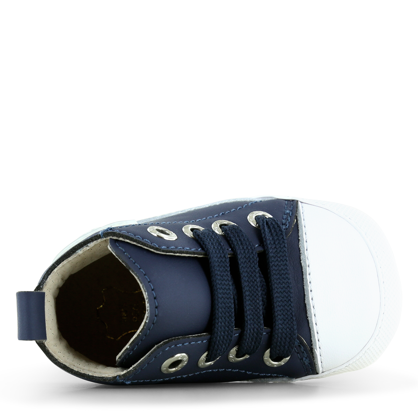 Shoesme donkerblauw BABY-PROOF® schoentje Microfiber leer | Jongens schoene