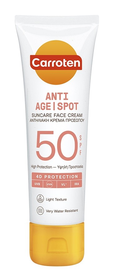 Carroten - Face Antispot Cream SPF 50 50 ml - Solcreme