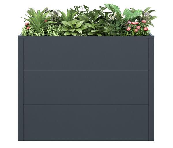 KGT Stahl-Hochbeet Urban Grow, anthrazit/grau