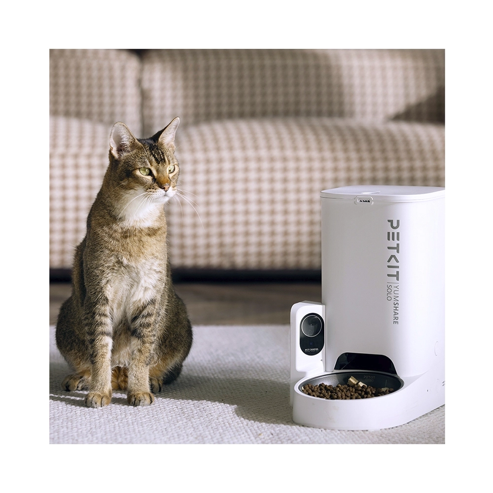 Petkit YUMSHARE Solo Smart Futterautomat mit Kamera weiss