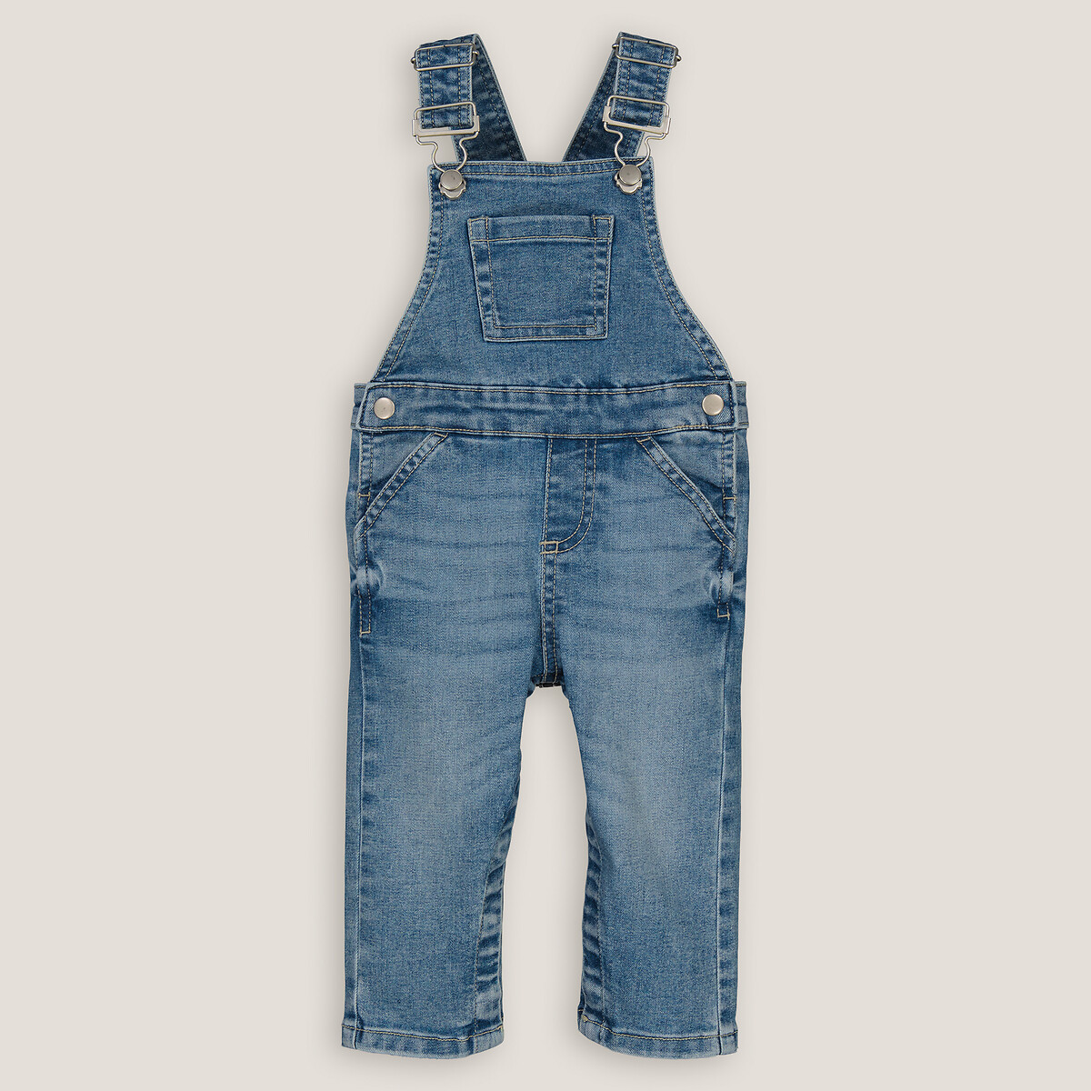 COLEÇÕES LA REDOUTE<br>Salopete em jeans