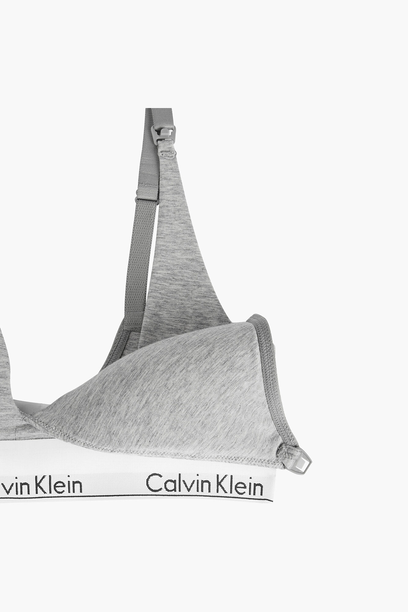 Top de maternidade Calvin Klein em algodão com cós elástico