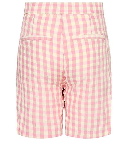 Sofie Schnoor Mädchen Shorts - Kariert Pink