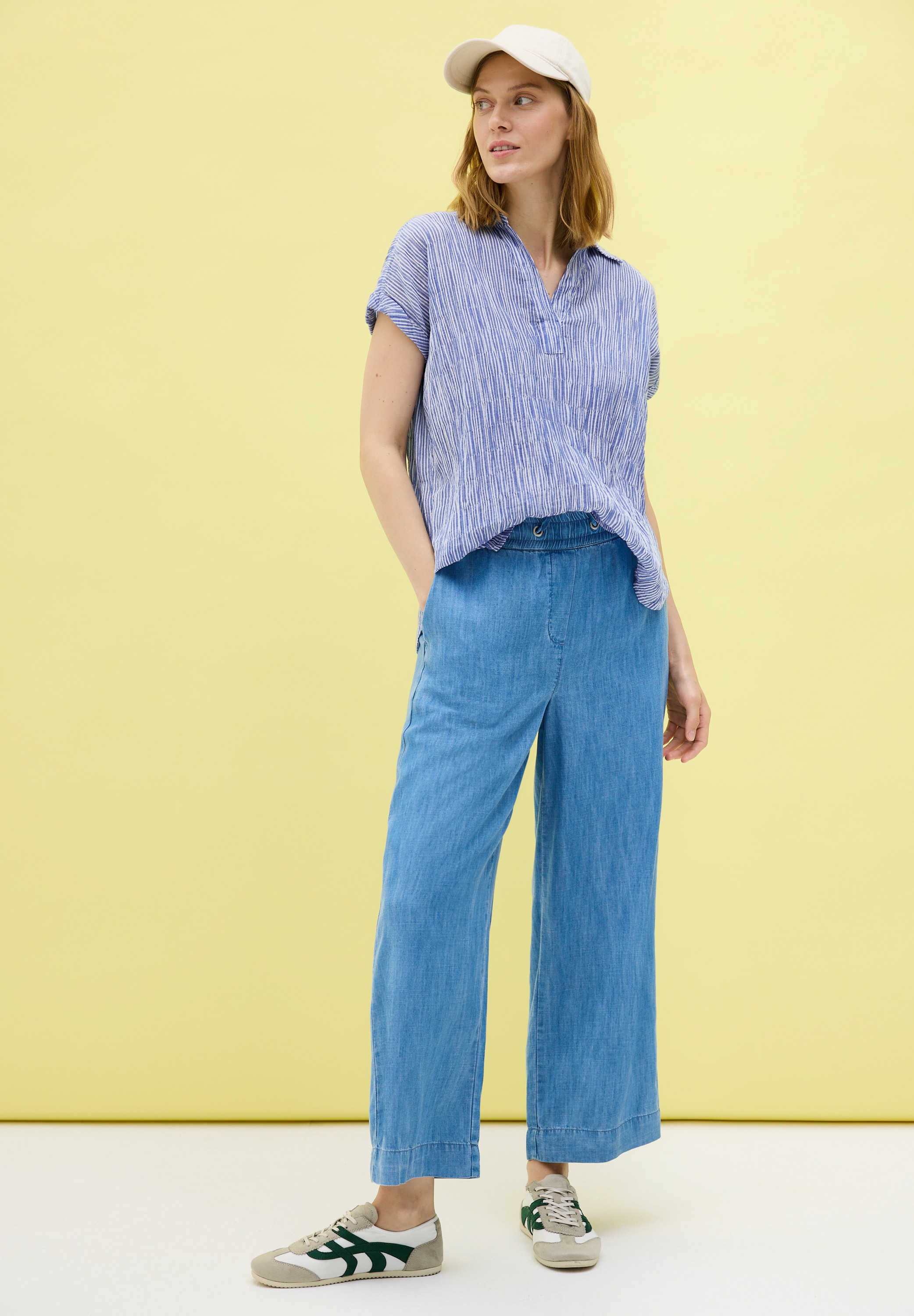Cecil Shirtbluse , mit Streifen Muster
