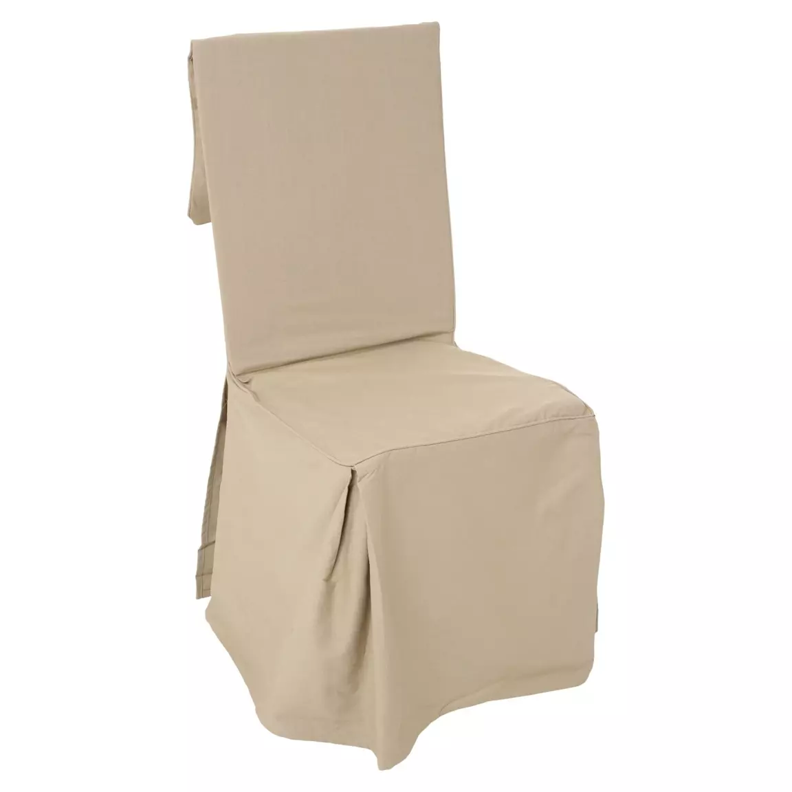 Housse de chaise coton (85 x 45 cm) Sylla Beige lin