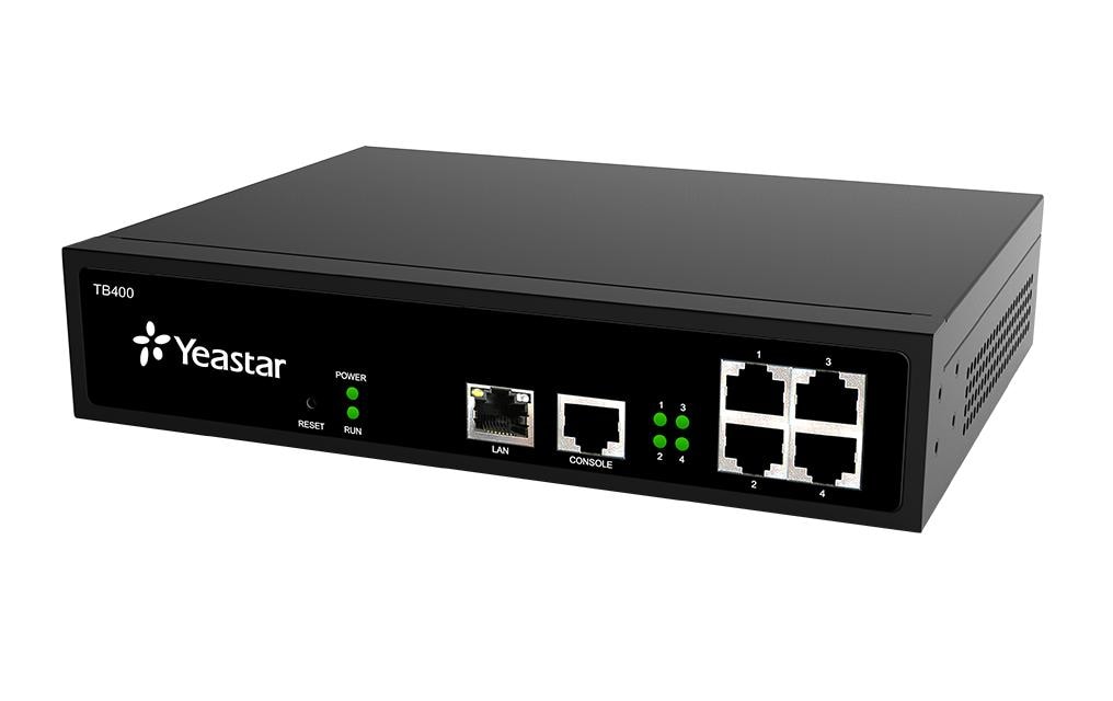 Gateway TB400 VoIP-ISDN 4x BRI<br>BRI-VoIP-Gateway der TB-Serie