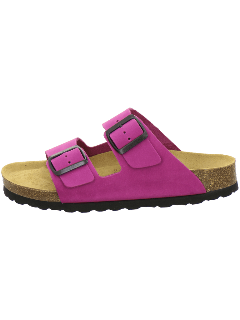 Pantoletten Damen Zweischnaller pink
