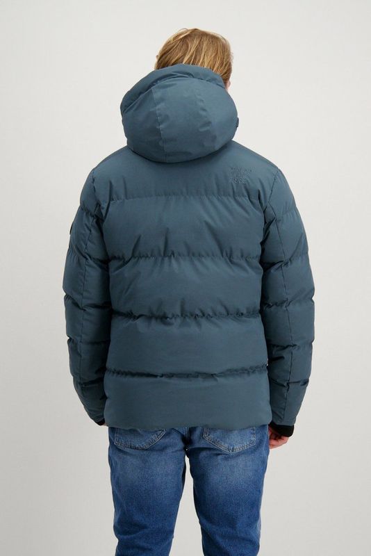 WICKAM - Polyester - Grijs Blauw - Winterjas