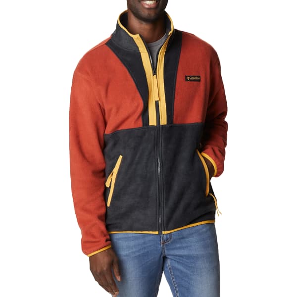 Veste polaire COLUMBIA M BACK BOWL FZ FLEECE WARP RED/RAW HONEY