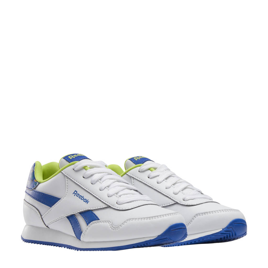 Reebok Royal Classic Jogger 3.0 sneakers wit/blauw/geel