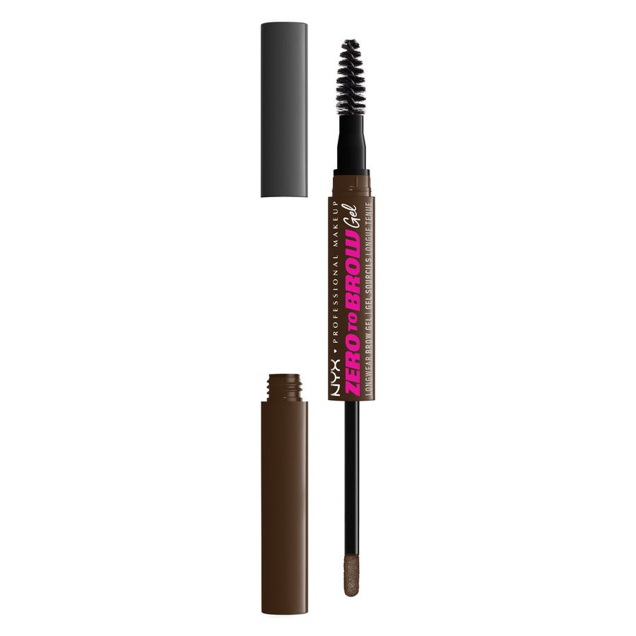 NYX Professional Makeup Zero To Brow Longwear Brow Gel Espresso 07 2ml