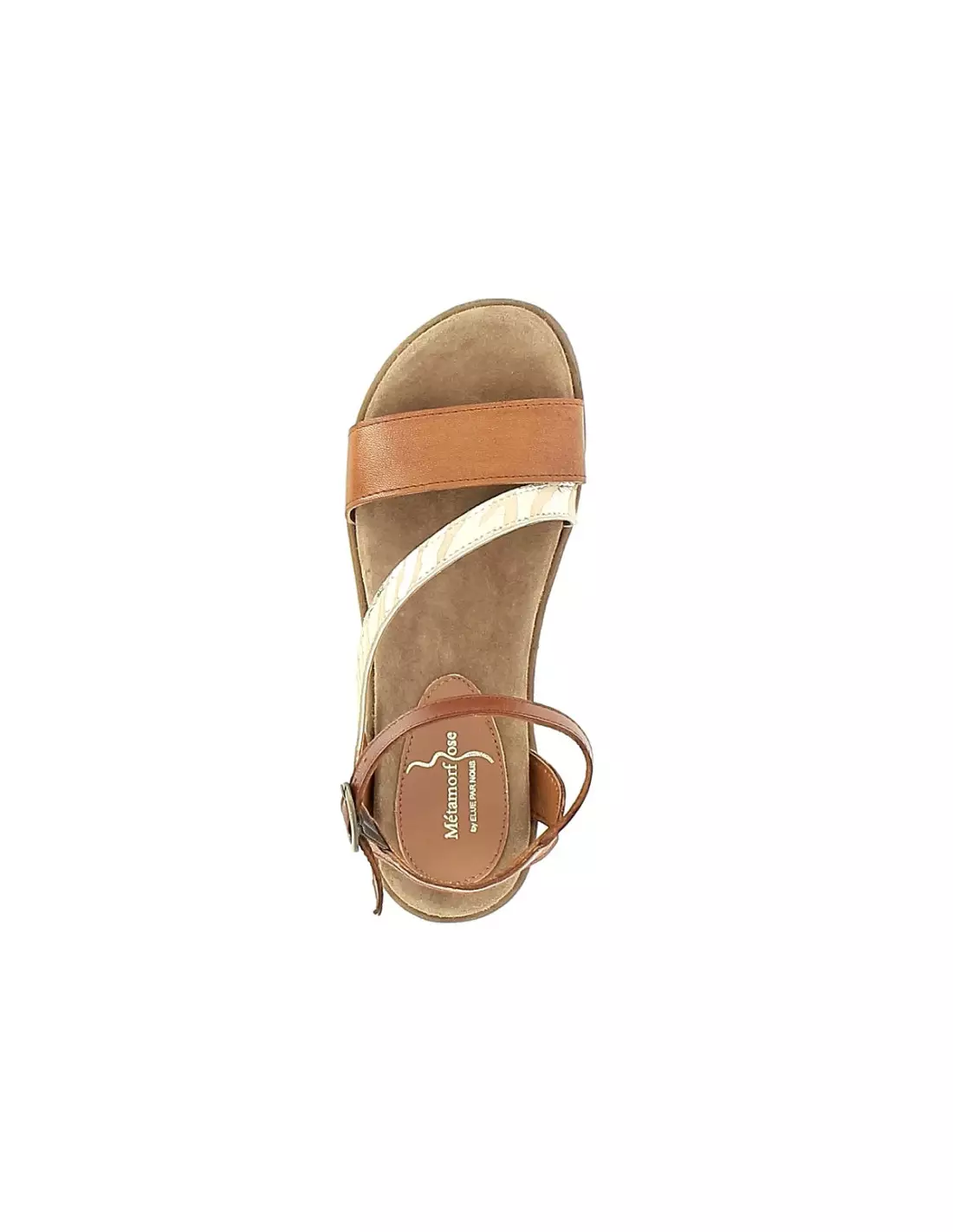 METAMORFOSE LACELLULE - Sandales & nu-pieds Camel