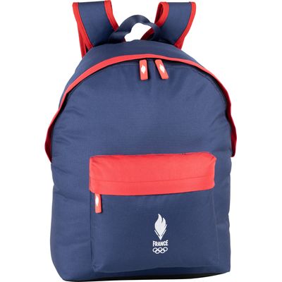 Sac à dos Equipe de France - 1 compartiment - bleu et rouge - Hamelin