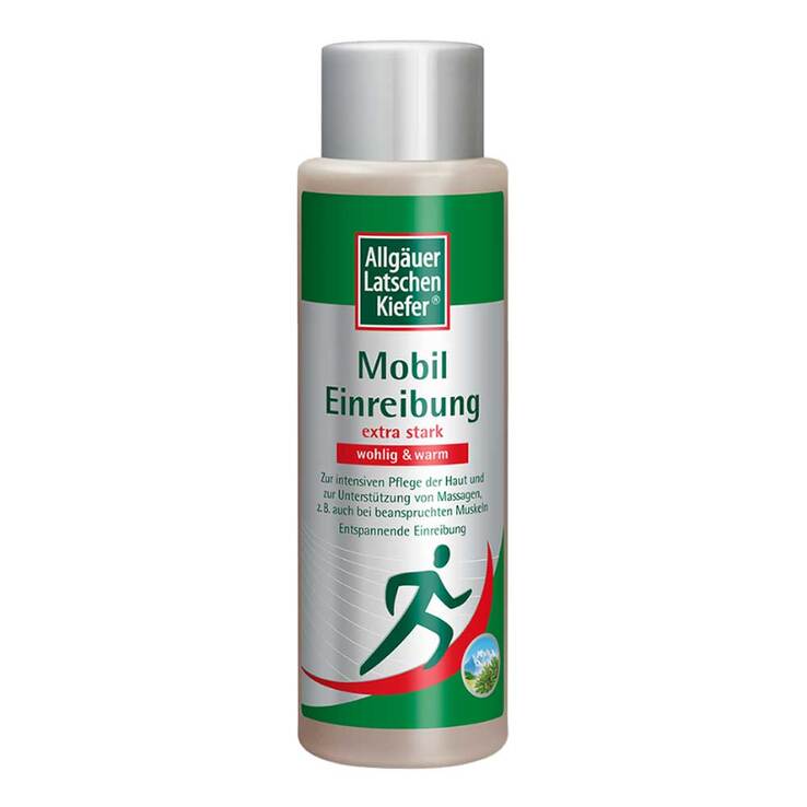 Allgäuer Latschenkiefer Einreibung wohlig & warm, 250 ml