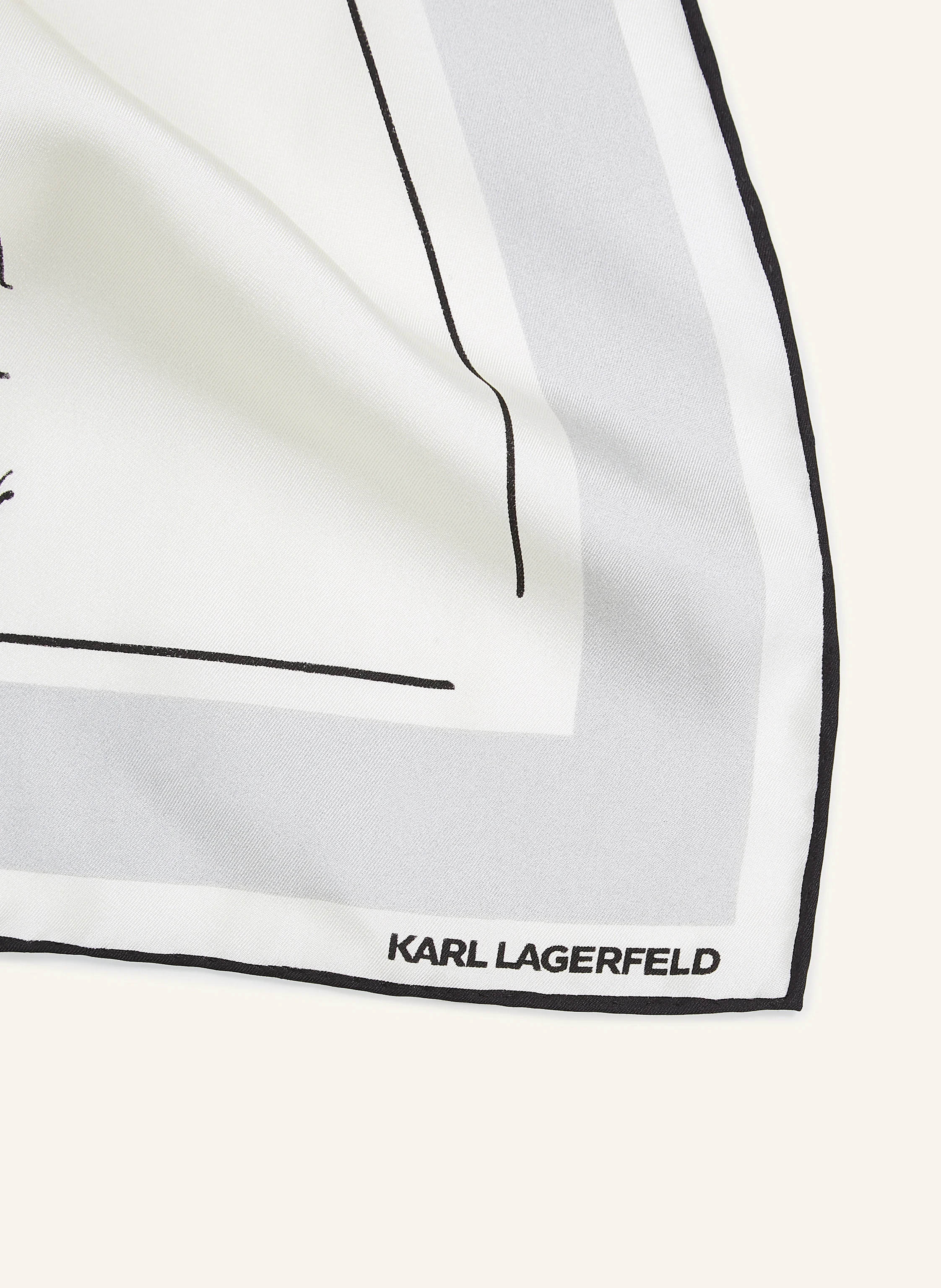 KARL LAGERFELD Karl Lagerfeld x Jorge Parra Schal