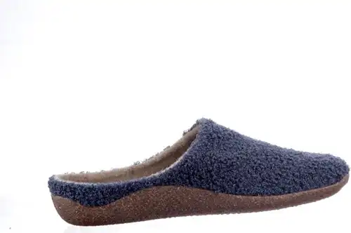 54803 Seibel blauw combi - maat 45 pantoffel blauw combi - maat 45 Calandschoen