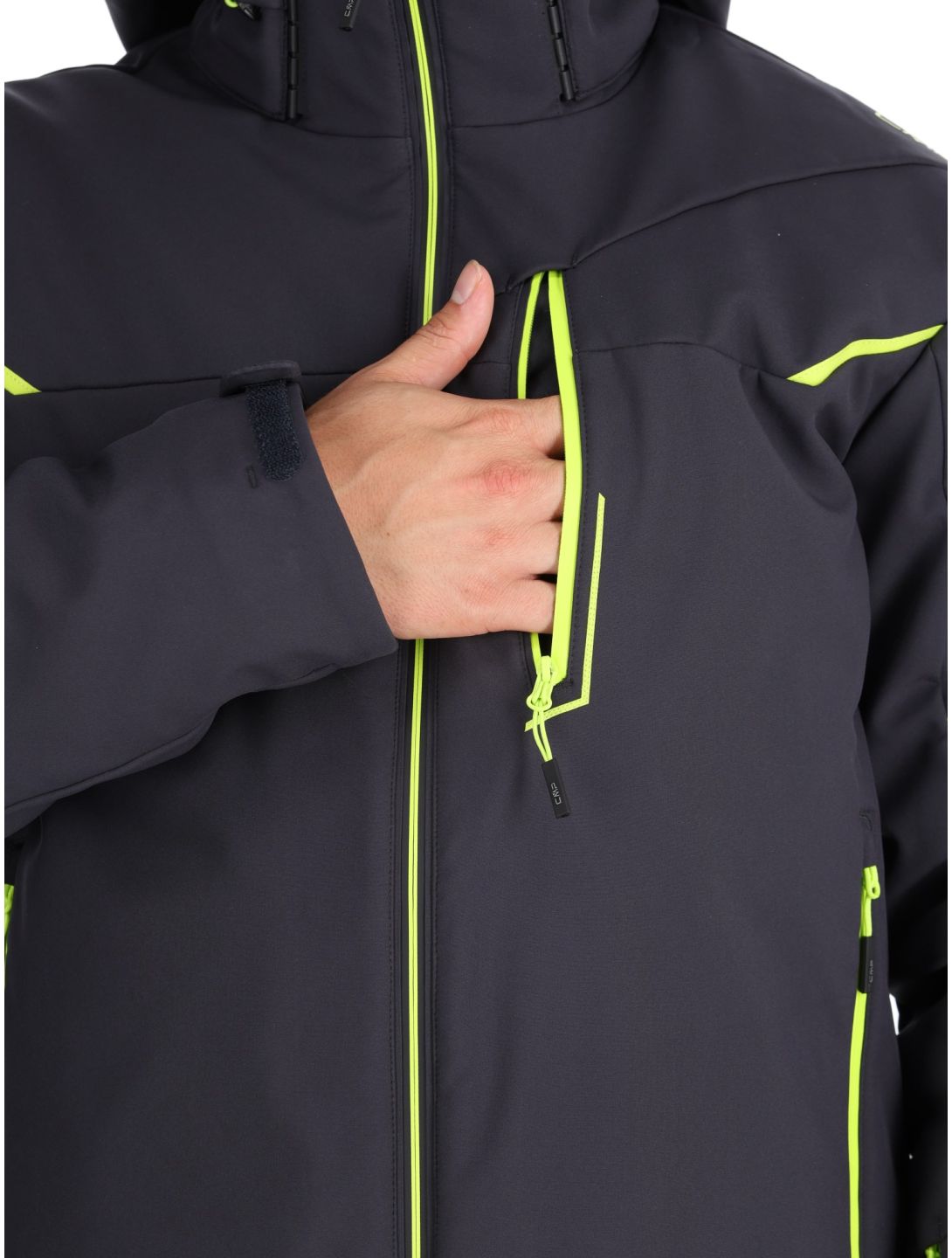 33W0897 softshell ski-jas heren