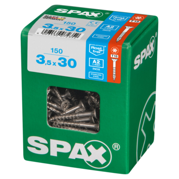 Spax schroef T-Star Plus roestvast 3,5x30 mm 150 stuks