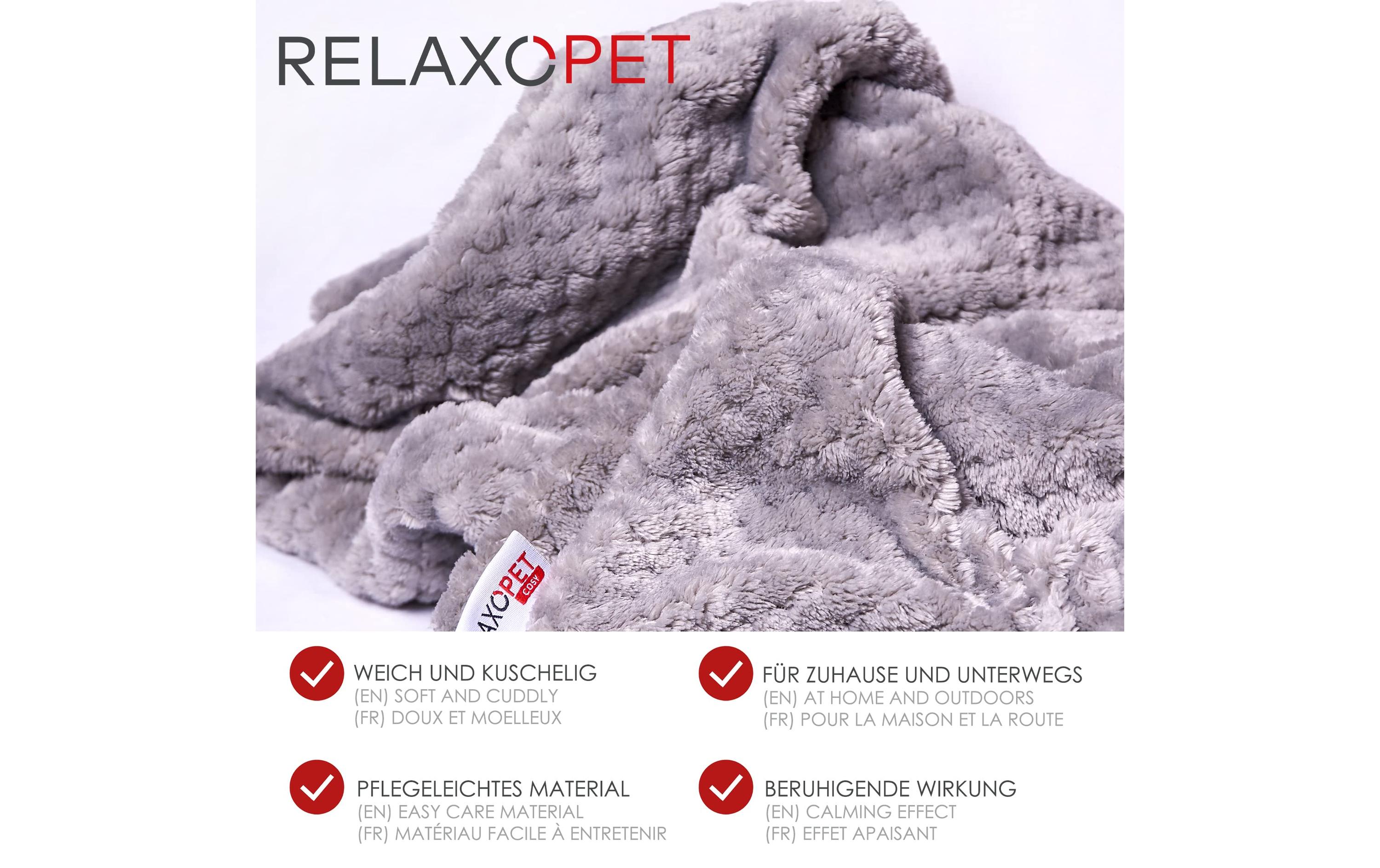 Decke Cosy für DuftpodsMulti-Plaid Kuscheldecke mit Tasche für Relaxopet Duftpods