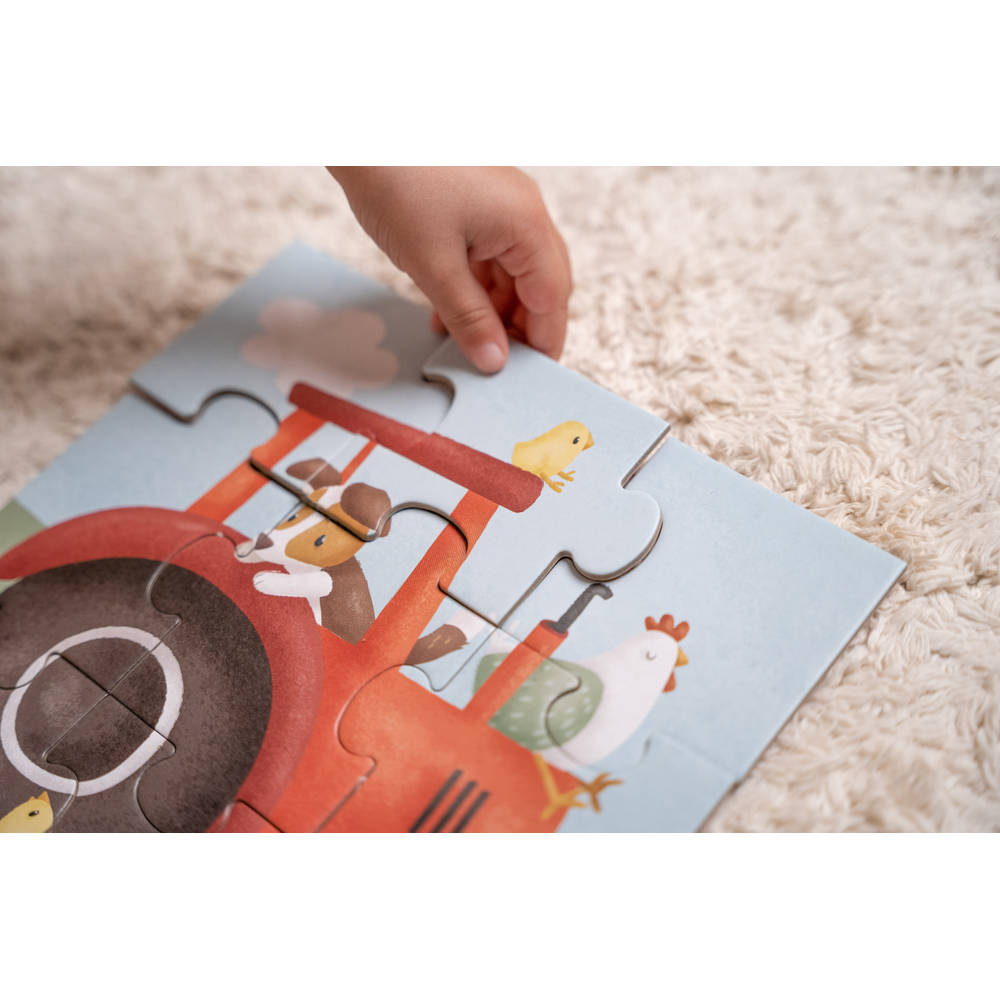 Little Dutch Little Farm 4-in-1 puzzel