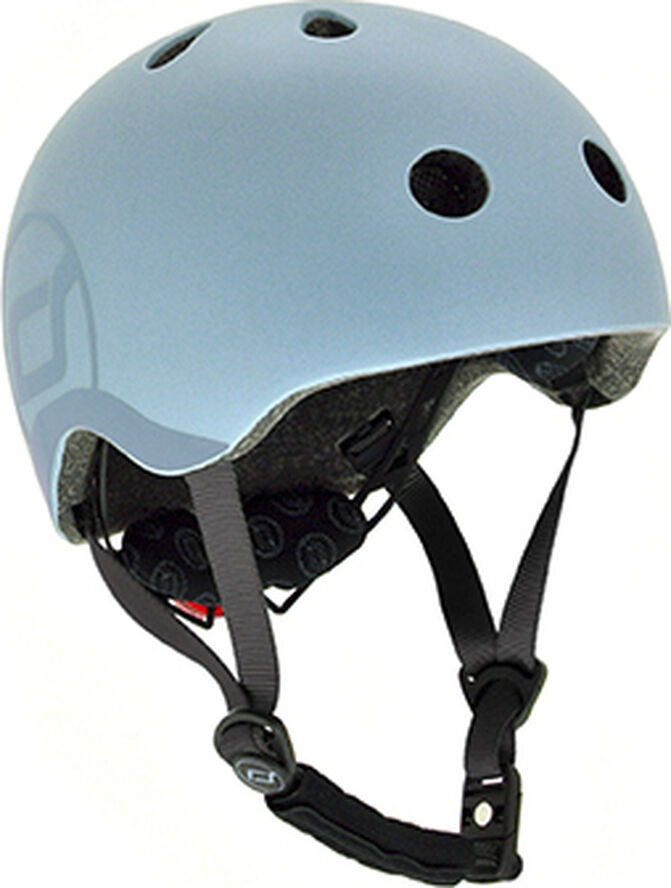 Scoot & Ride HELMET S - STEEL Blå