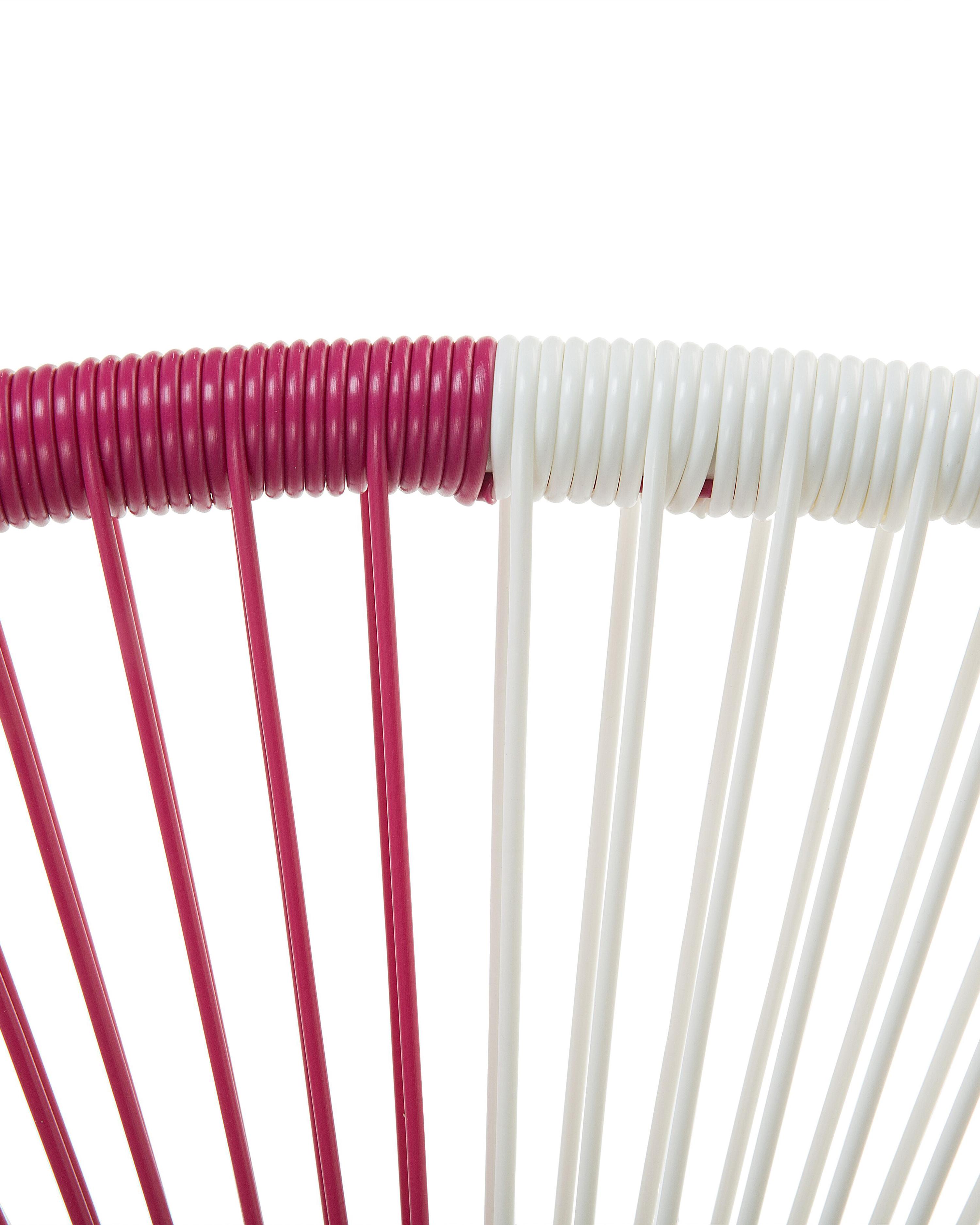 Set van 2 tuinstoelen ACAPULCO PE rotan Fuchsia