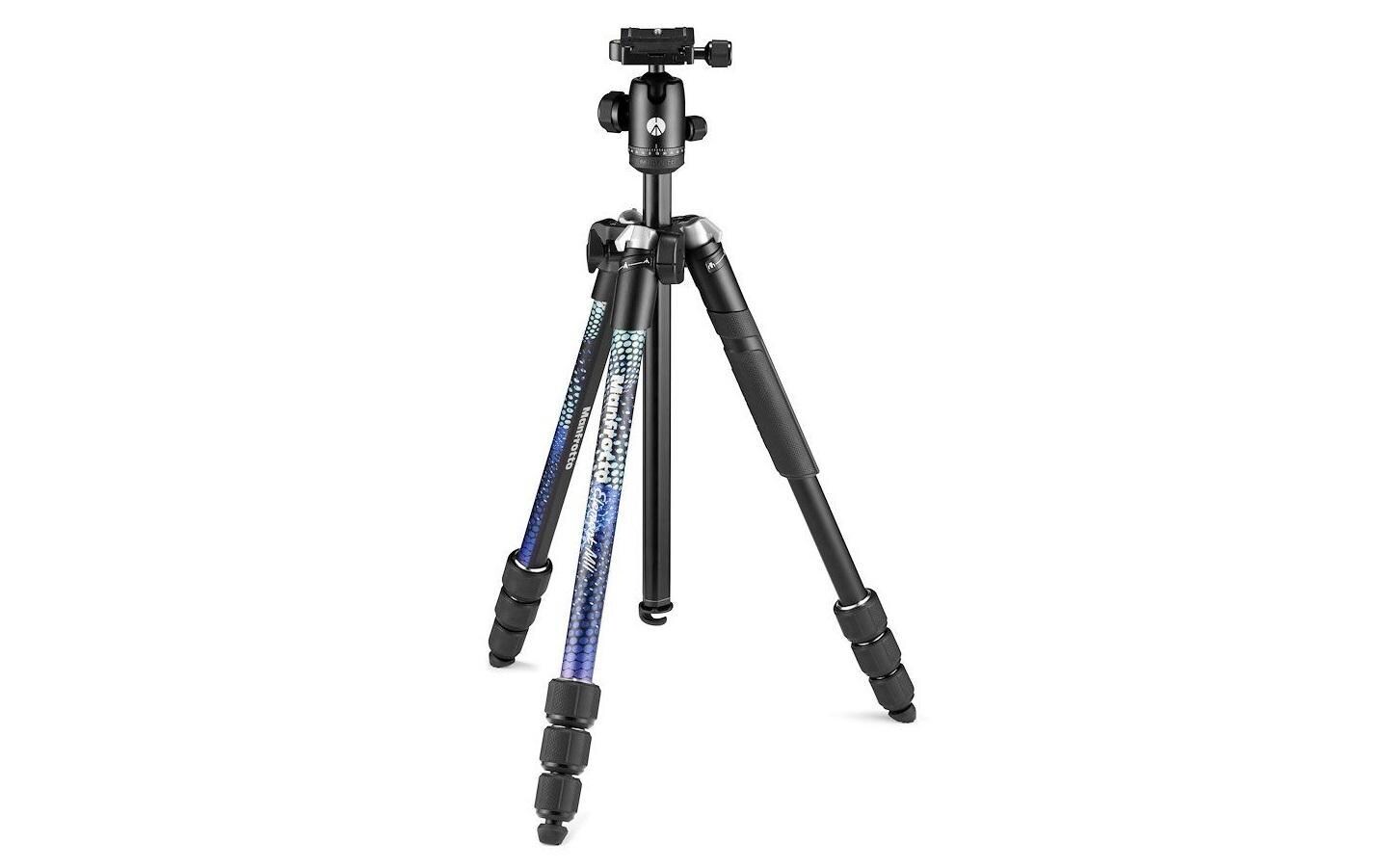 Stativ Element MII Traveler Aluminium – Blau<br>Perfekt geeignet für Hobbyfotografen
