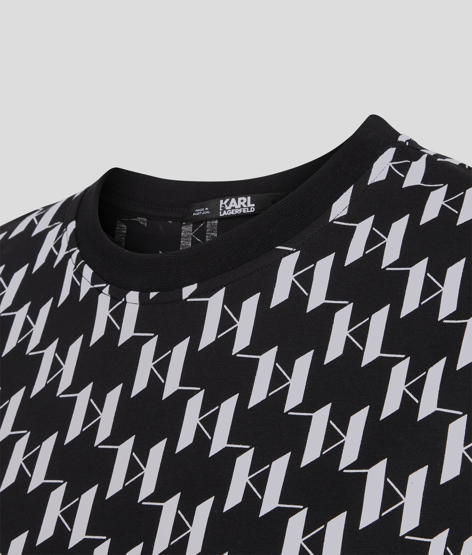 T-SHIRT IMPRIMÉ KL MONOGRAM FAÇON ALL-OVER