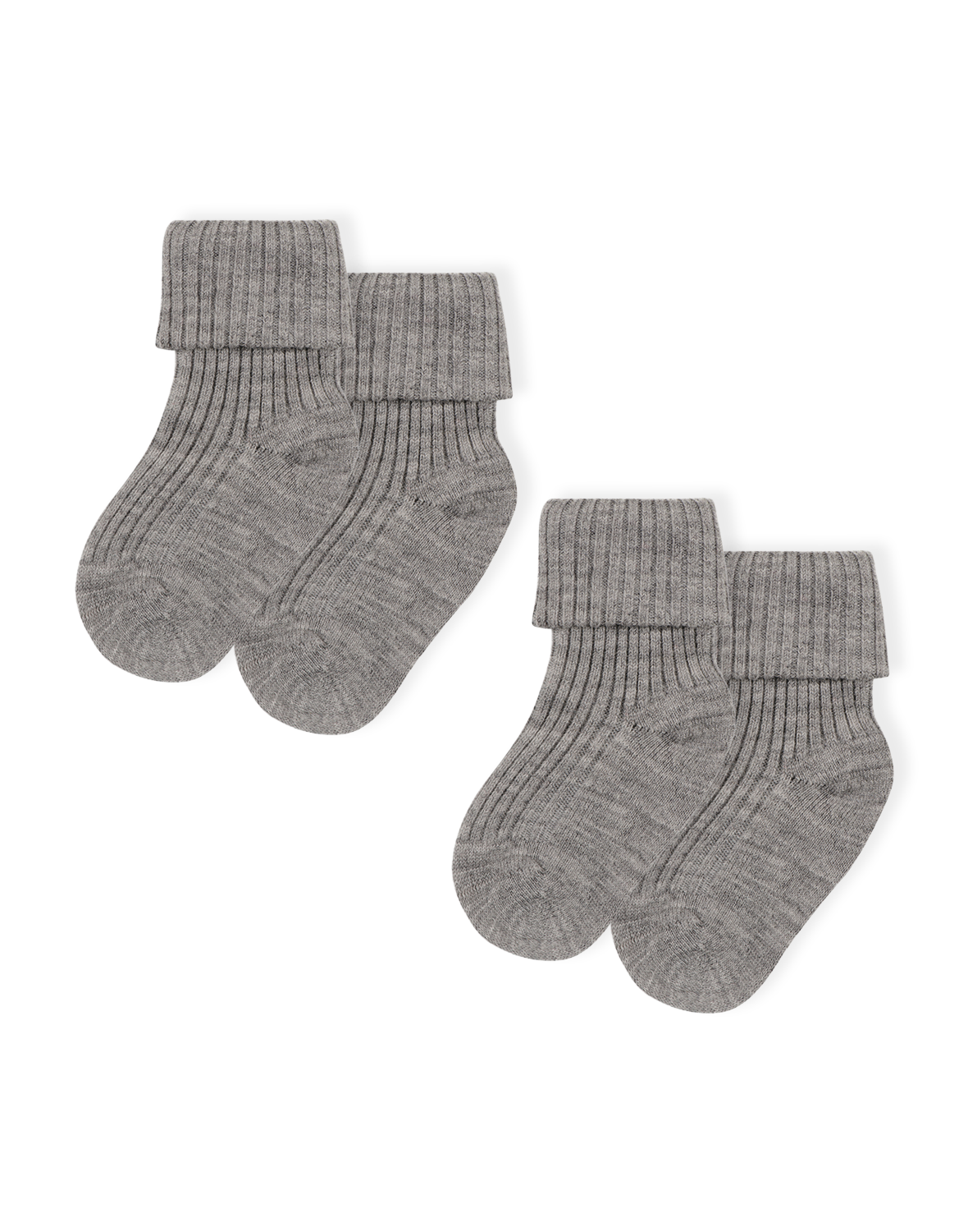 Sokken van merinowol voor baby's (2 stuks)