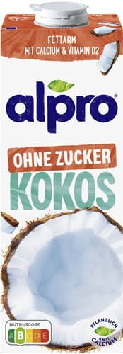 Alpro Kokosnuss-Drink ohne Zucker VEGAN