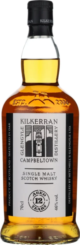 KILKERRAN 12 YEARS SINGLE MALT 70CL