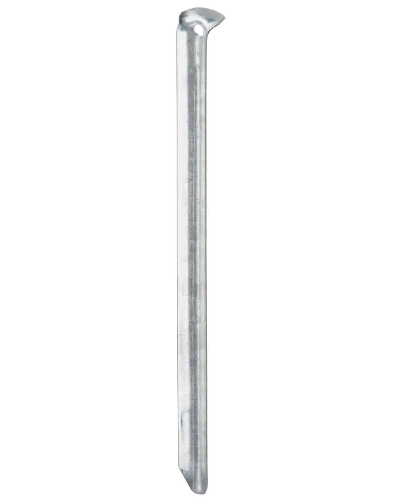 Stålpløk u-form 30 cm 10-pak