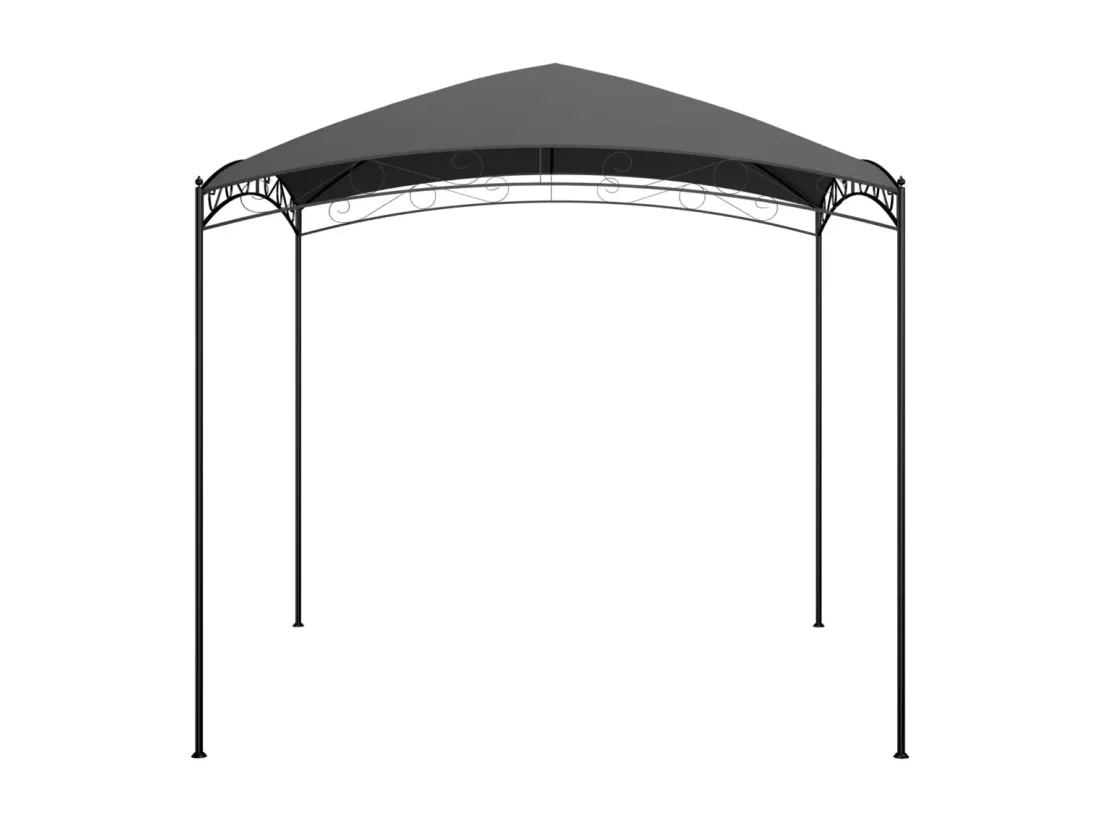 Belvédère 3x3x2,65 m Anthracite 180 g/m²