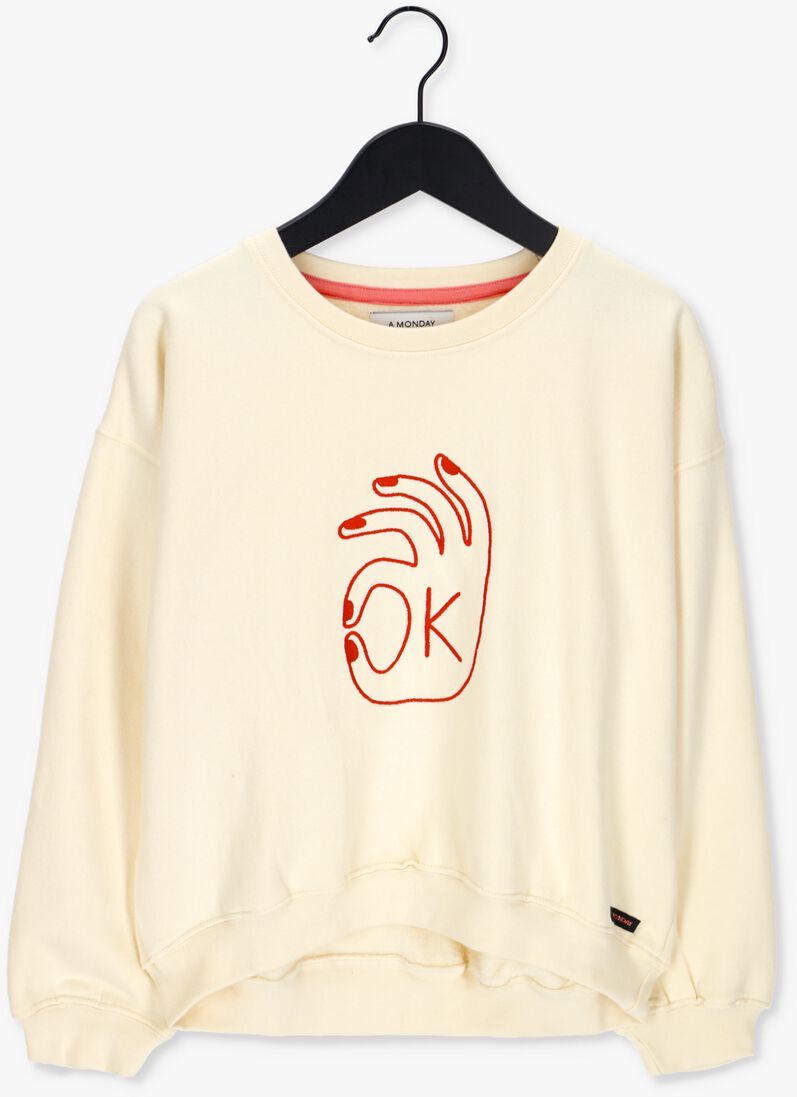 A MONDAY IN COPENHAGEN creme a monday in copenhagen sweater annie blouse