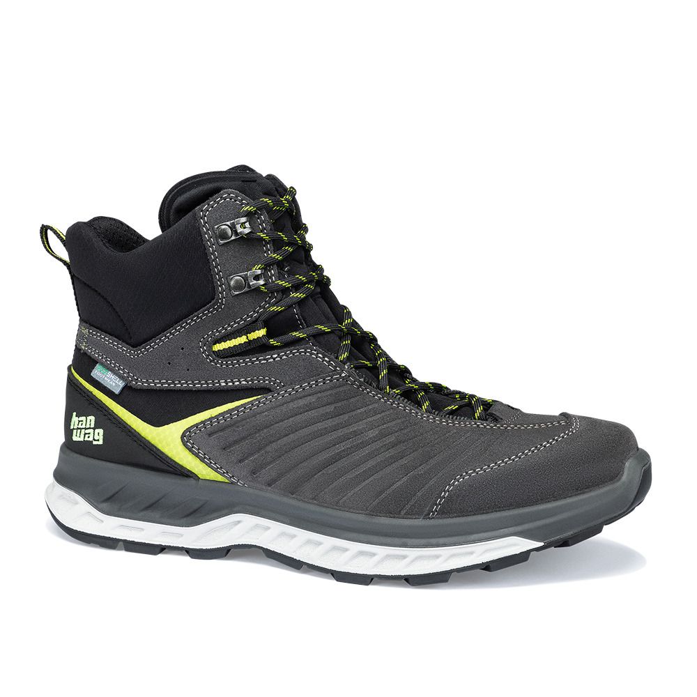 Hanwag BLUERIDGE ES - Chaussures randonné Homme asphalt/yellow