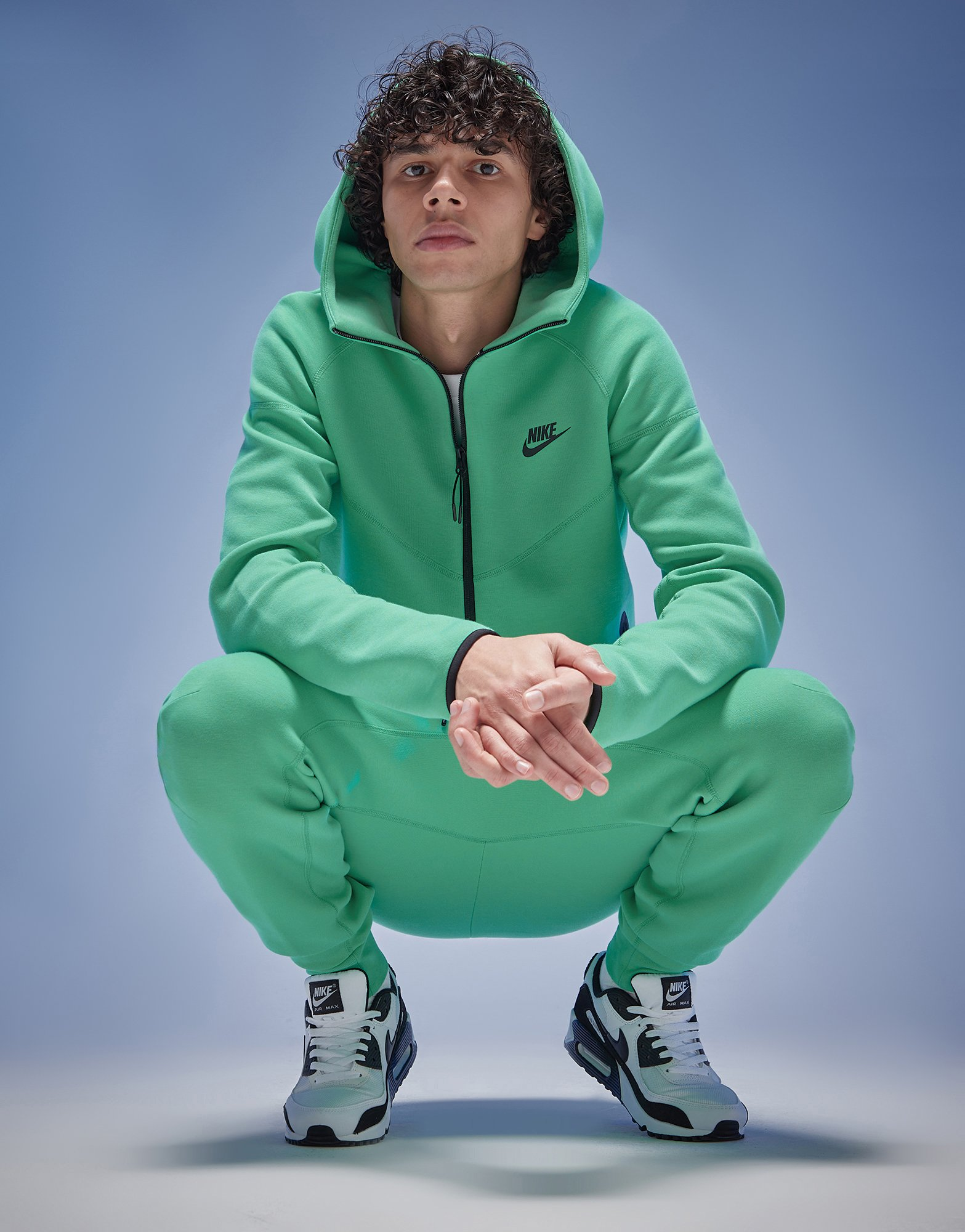 Nike Sweat à Capuche Zippé Nike Fleech Tech Homme