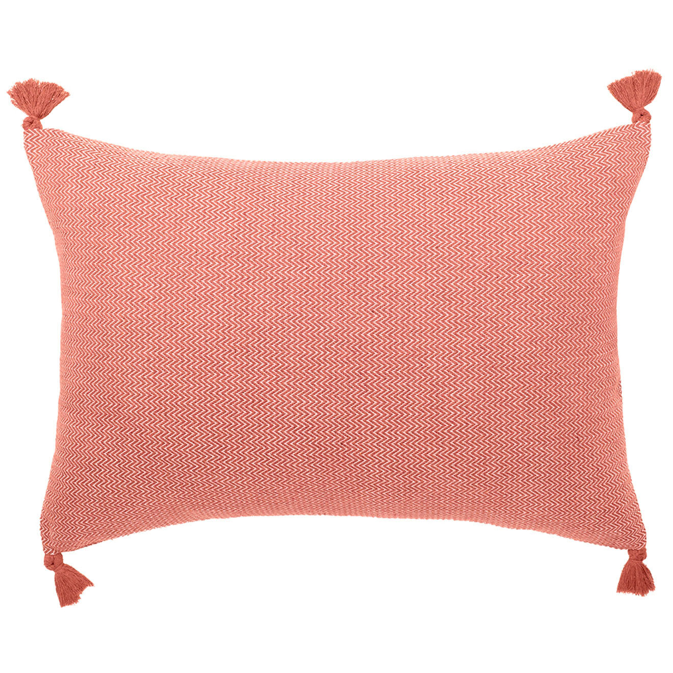 Febronie Housse de coussin Stockholm terracotta - 60x40 cm