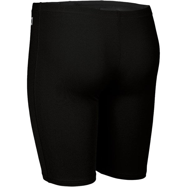 Køb Arena Team Swim Jammer Lange Badeshorts Solid Black-White