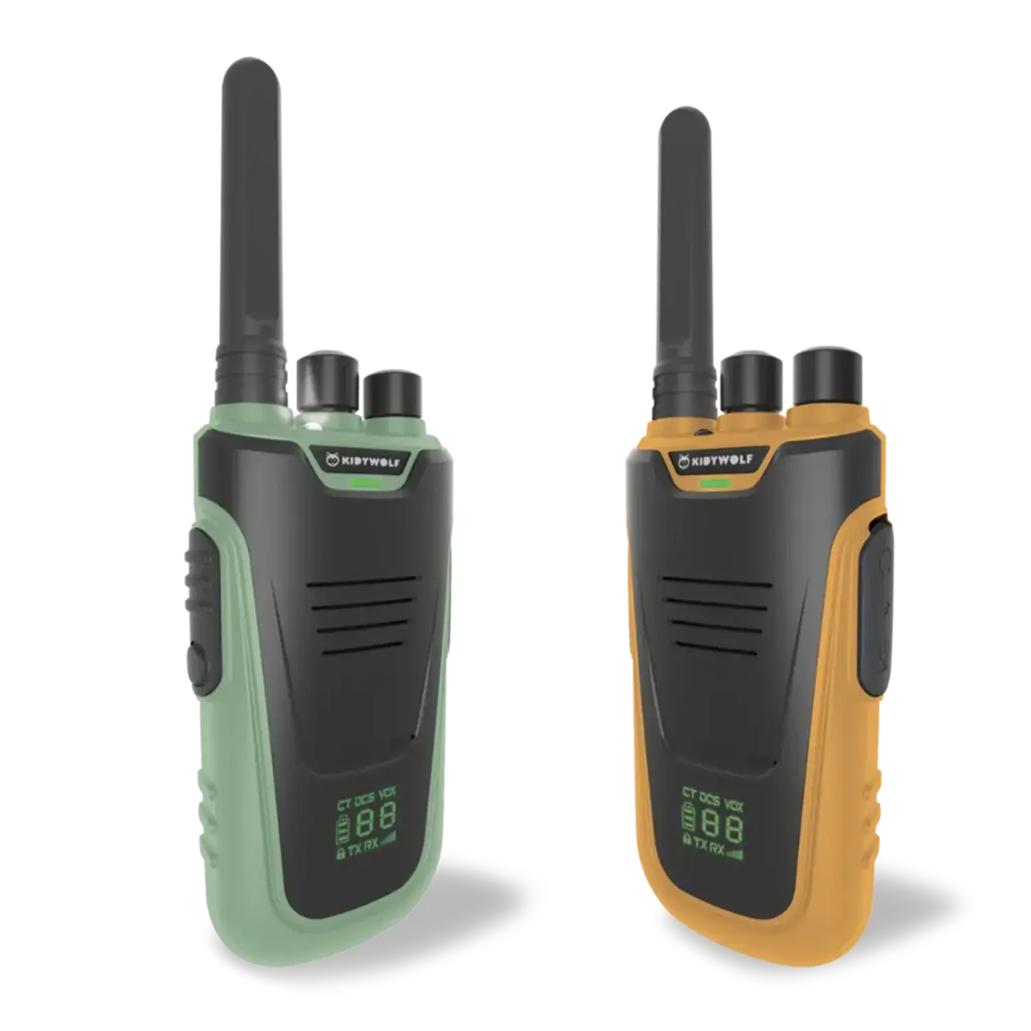 Kidywolf | Kidytalk Walkie Talkie | Groen - Oranje