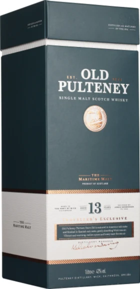 OLD PULTENEY 13 YEARS SINGLE MALT 1LTR