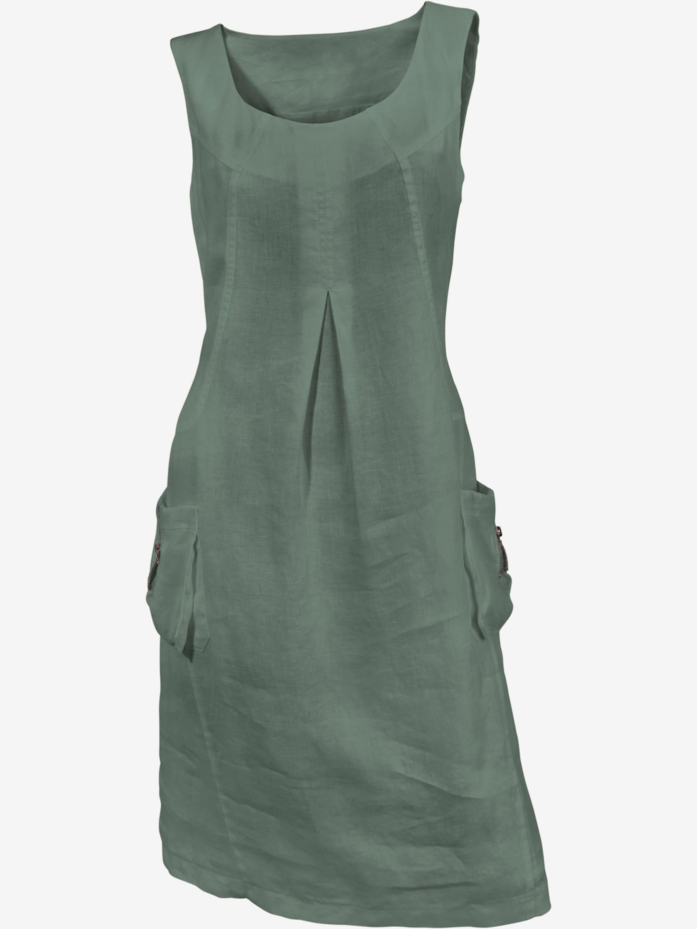 Robe en lin coupe évasée tendance
