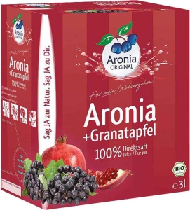 Aronia Original Aronia Granatapfel Direktsaft, 3 l