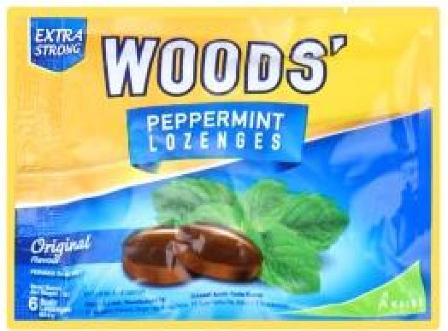 Woods Peppermint Snoepjes 15g