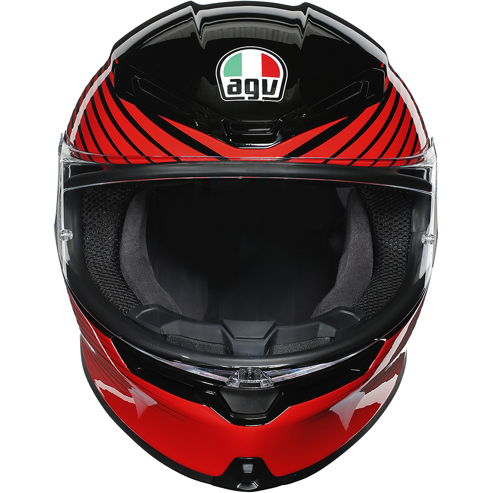 AGV - Casque K6 Rush Rouge / Noir
