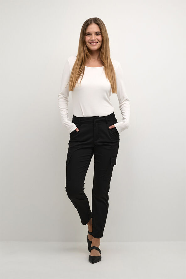 Kaffe KAlea Pocket Pants Black deep