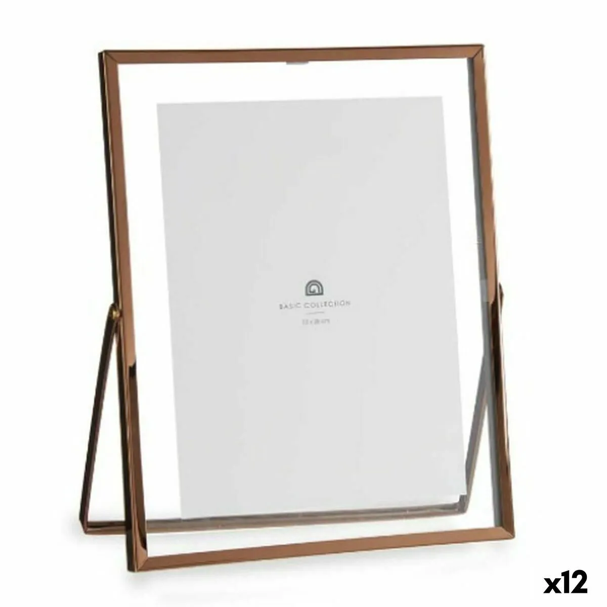 Gift Decor Cadre photo Cuivre Métal 20,5 x 25,2 cm